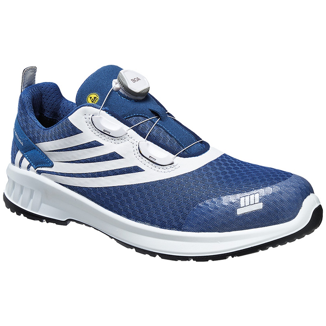 Steitz Secura Sicherheitshalbschuh CP4400 Boa SF S1P SRC ESD XB Gr. 40 blau/weiß