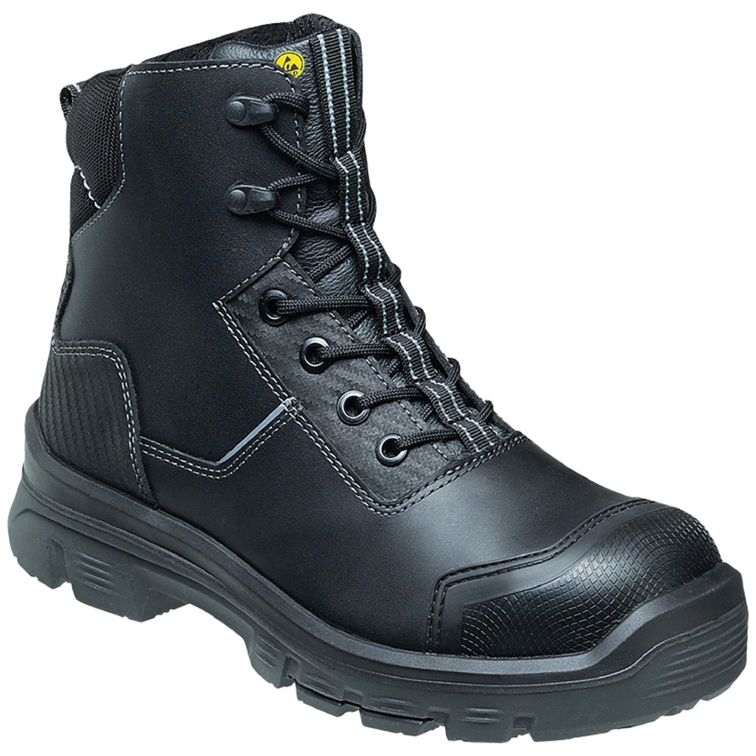 Steitz Secura Sicherheitswinterstiefel Brondby S3 SR CI HI HRO ESD NB Gr. 47 schwarz