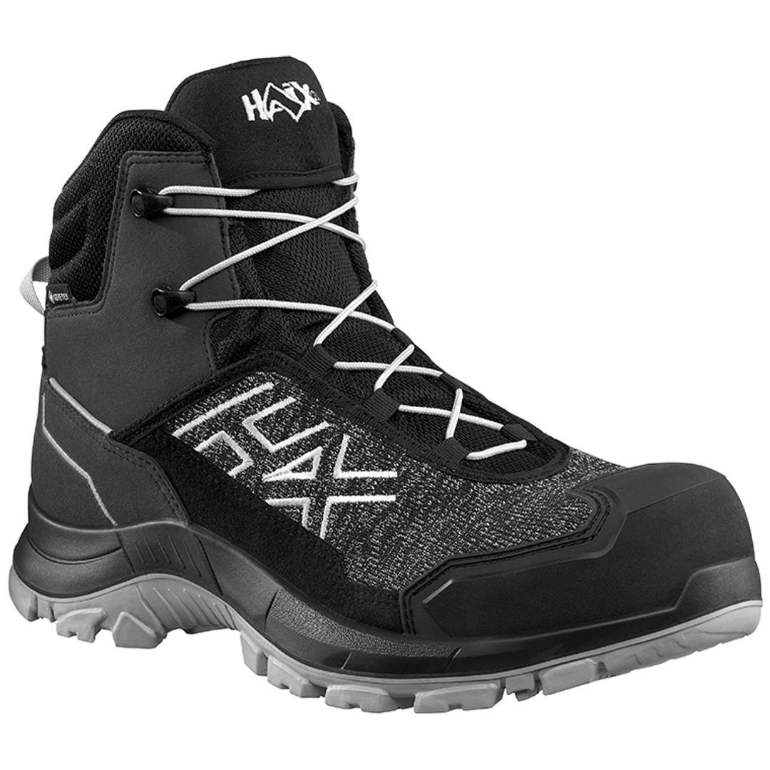 HAIX Sicherheitsstiefel BLACK EAGLE Safety 410 C S7S GTX 610047 Gr. 47,5 schwarz/grau