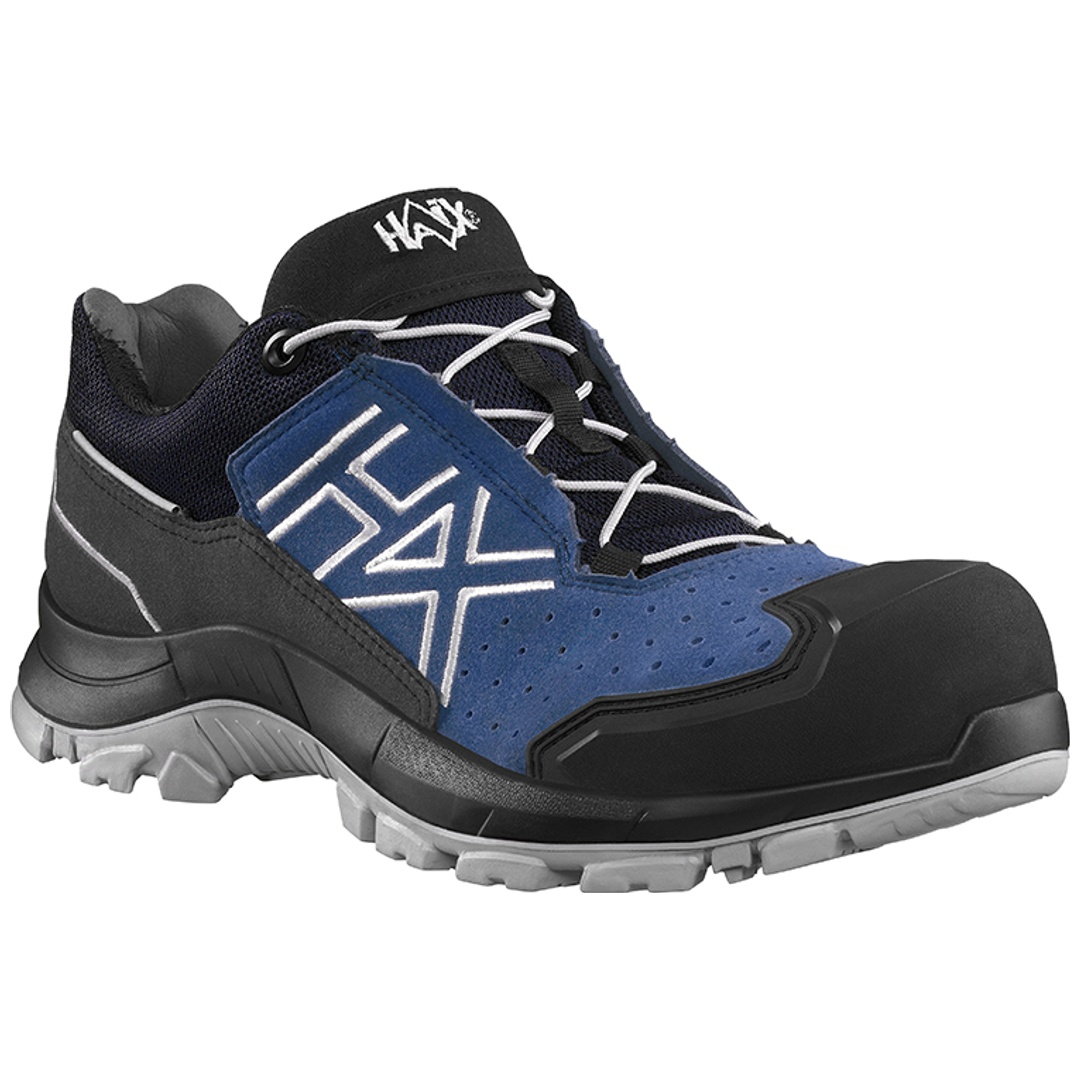 HAIX Sicherheitshalbschuh BLACK EAGLE Safety 200 610050 S1PS Gr. 46 blau/schwarz