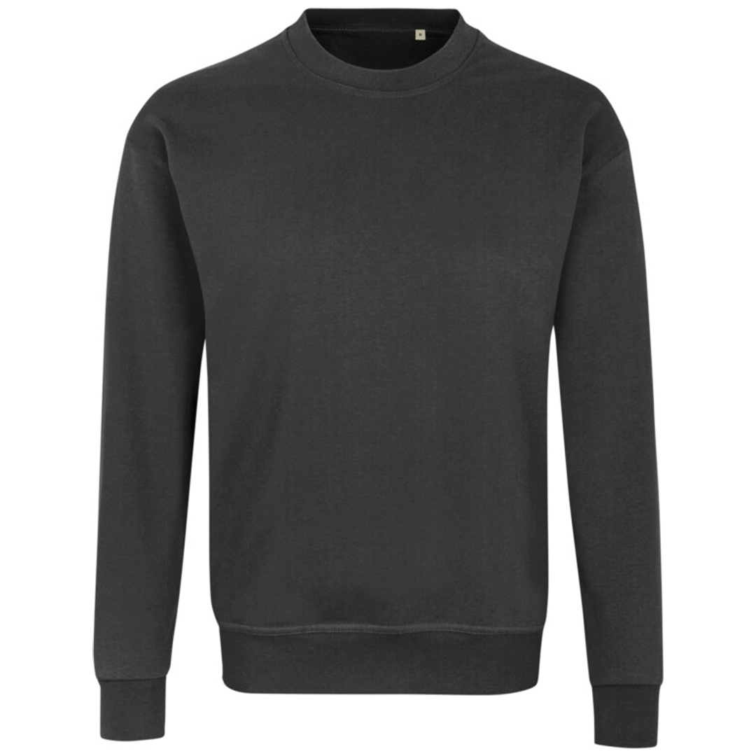 HAKRO Sweatshirt Heavy MIKRALINAR ECO 567 Gr. XL karbongrau
