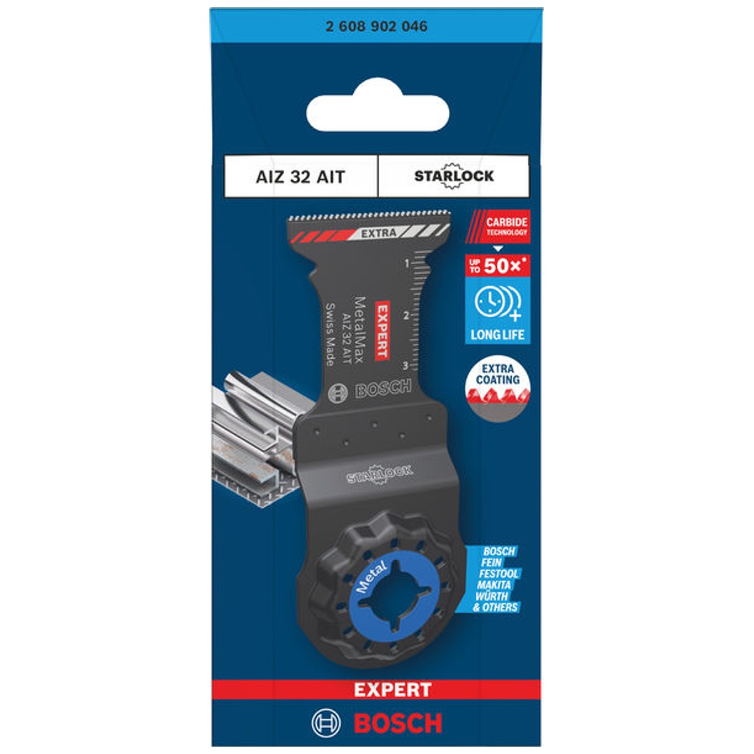 Bosch EXPERT Tauchsägeblatt AIZ 32 AIT MetalMax, 32 x 40 mm