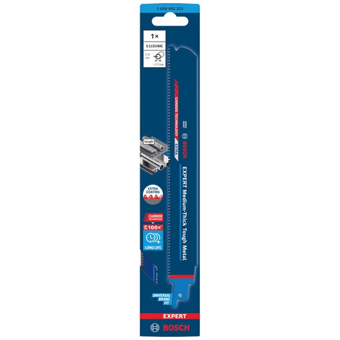 Bosch EXPERT Säbelsägeblatt Medium-Thick Tough Metal S1155HHC