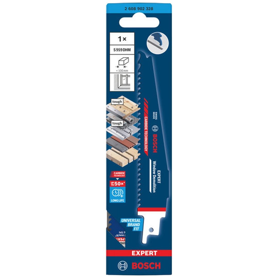 Bosch EXPERT Säbelsägeblatt Window Demolition S959DHM