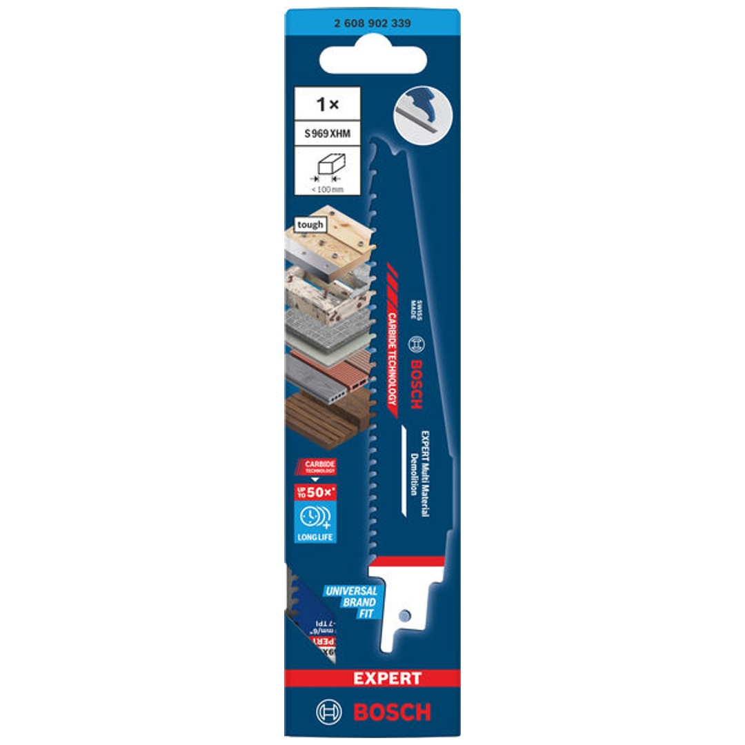 Bosch EXPERT Säbelsägeblatt Multi Material Demolition S969XHM