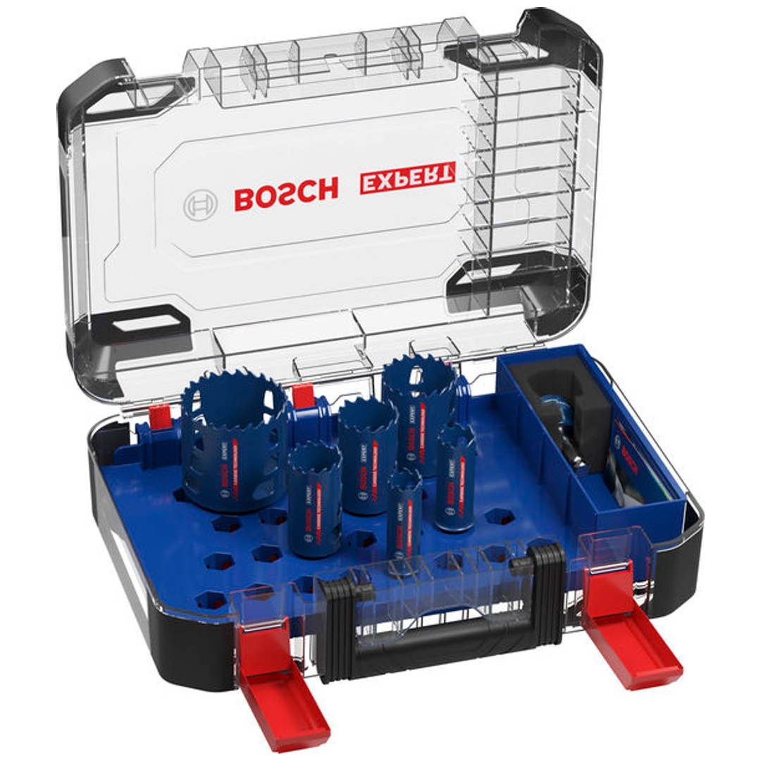 Bosch EXPERT Lochsäge Multi Material Power Change Plus, 22/25/35/40/51/68x60 mm, 9-tlg.