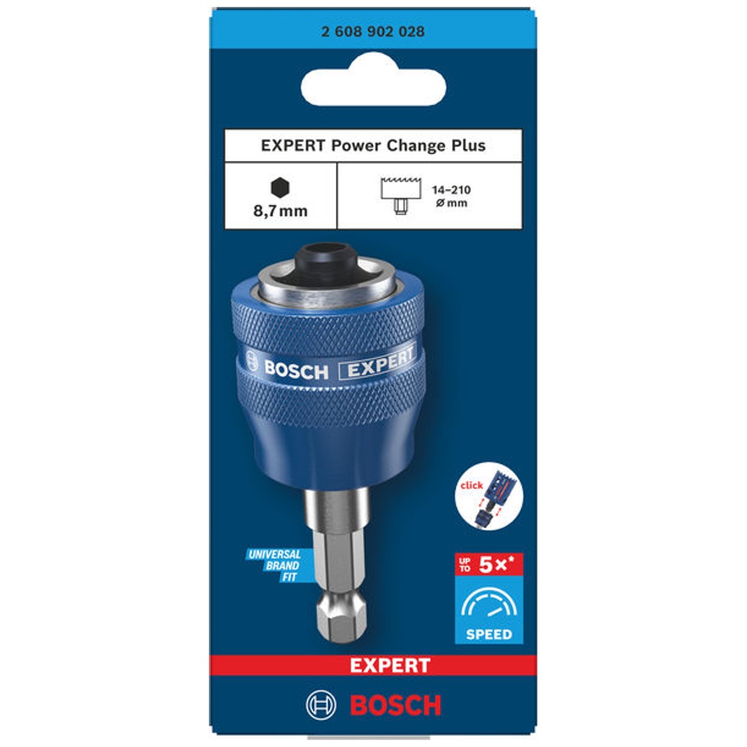 Bosch EXPERT Power Change Plus Aufsteckhalter, Sechskantschaft 8,7 mm