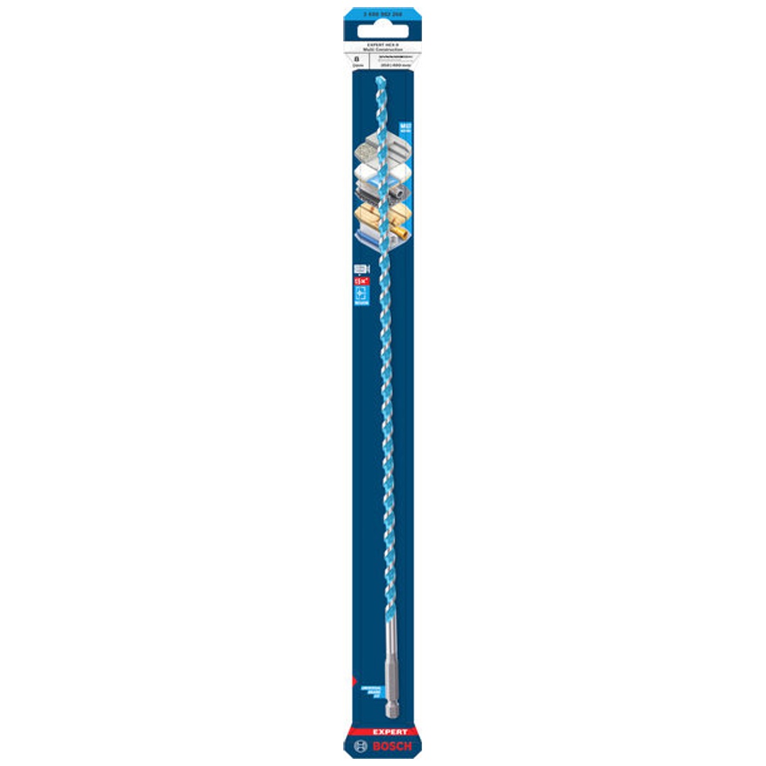 Bosch EXPERT Bohrer HEX-9 Multi Construction, 8 x 350 x 400 mm
