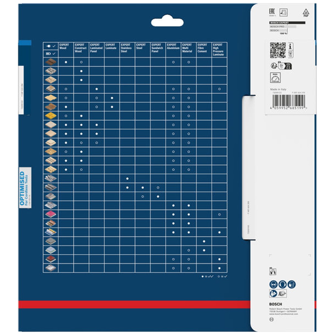 Bosch EXPERT Kreissägeblatt Aluminium, 254x30 mm, Z78