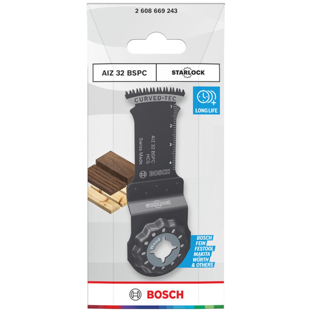 Bosch Tauchsägeblatt AIZ 32 BSPC Holz, Starlock, 32 x 50 mm