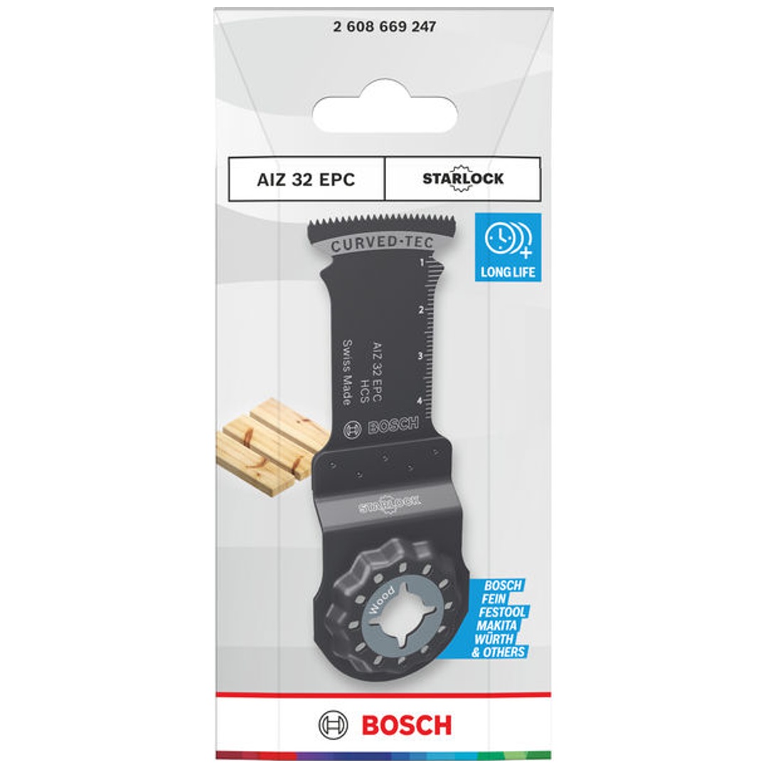 Bosch Tauchsägeblatt AIZ 32 EPC Holz, Starlock, 32 x 60 mm