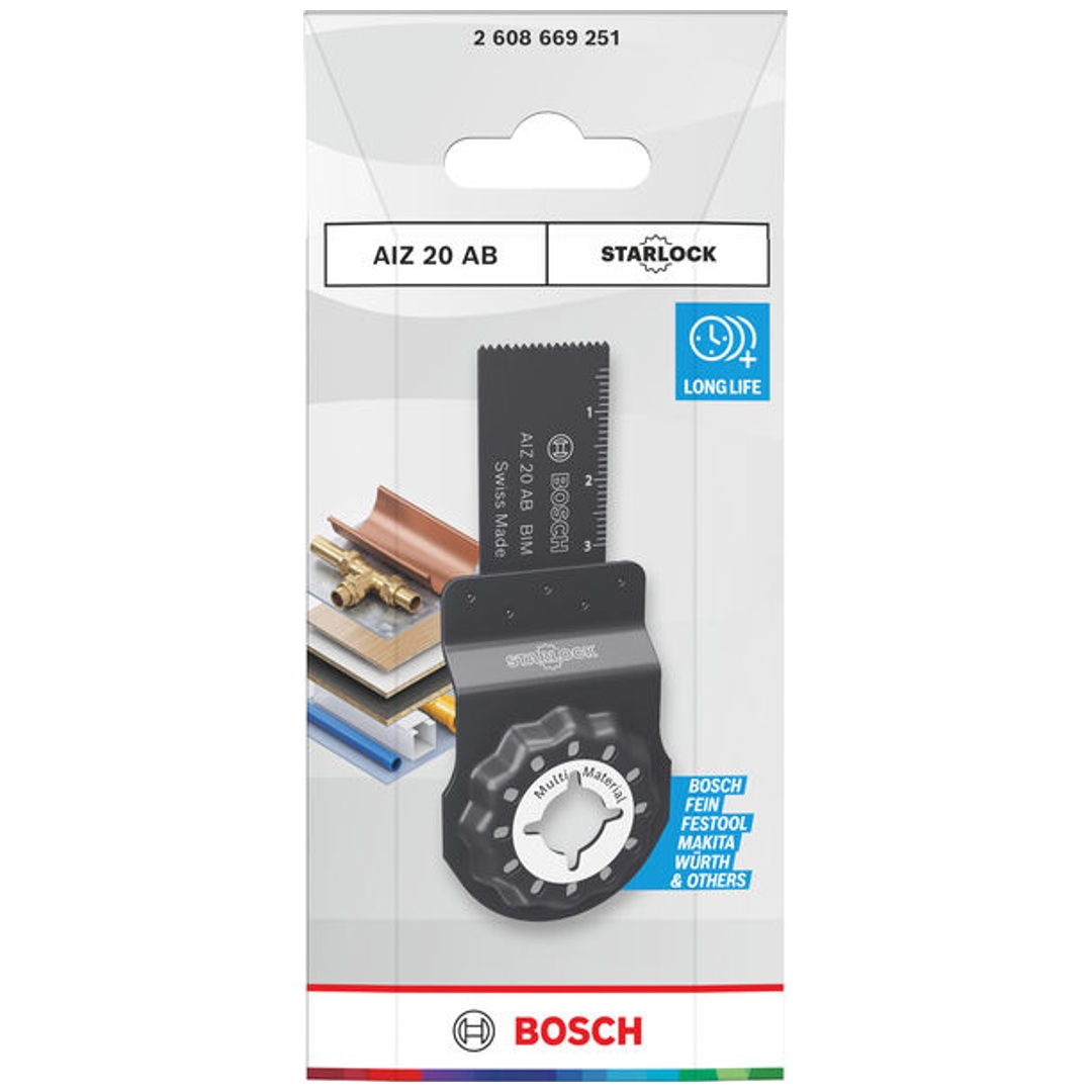 Bosch Tauchsägeblatt AIZ 20 AB Multi Material, Starlock, 20 x 30 mm