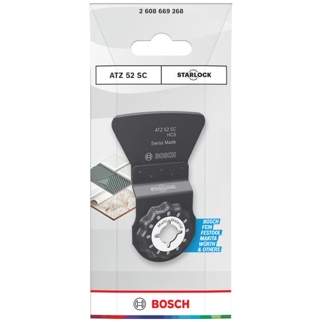 Bosch Tauchsägeblatt ATZ 52 SC Multi Material, Starlock, 52 x 26 mm