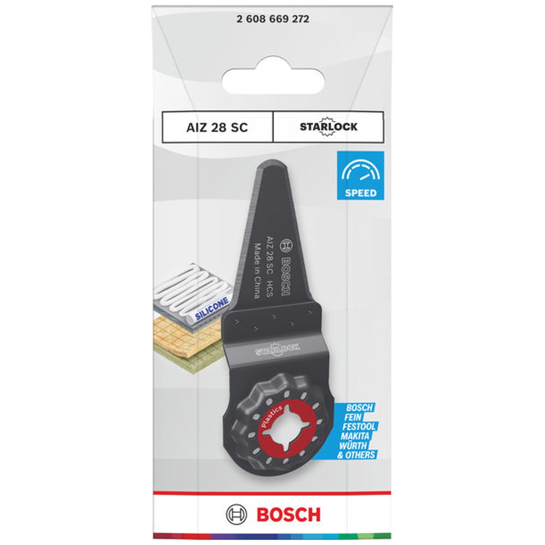 Bosch Kunststoff-Schneider AIZ 28 SC, Starlock, 28 x 40 mm