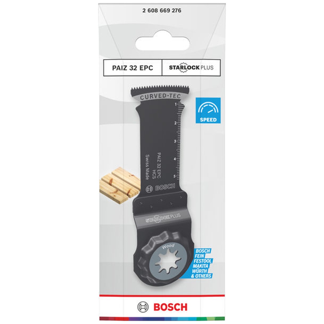 Bosch Tauchsägeblatt PAIZ 32 EPC Holz, Starlock, 32 x 60 mm