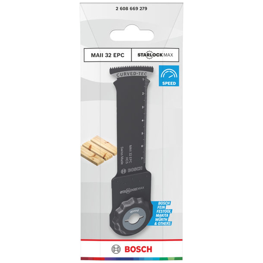 Bosch Tauchsägeblatt MAII 32 EPC Holz, Starlock, 32 x 80 mm