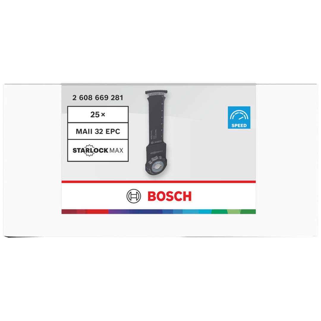 Bosch Tauchsägeblatt MAII 32 EPC Holz, Starlock, 32 x 80 mm, 25-tlg.