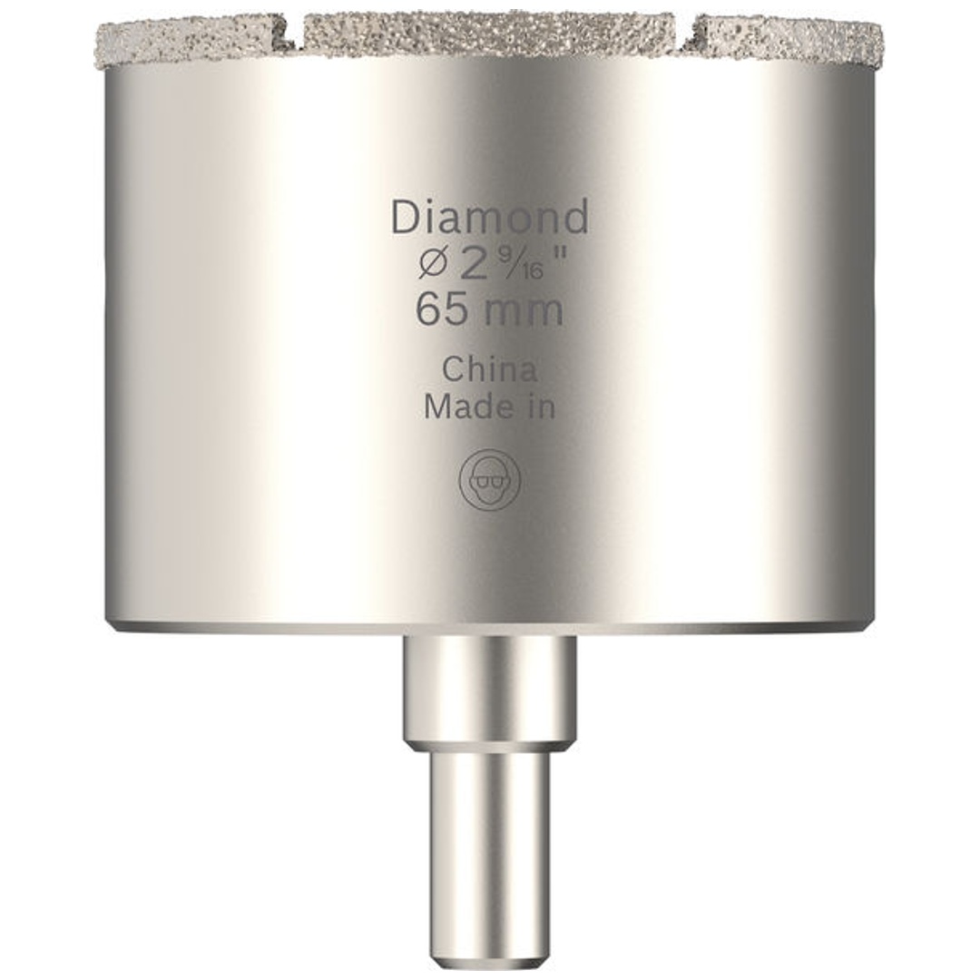Bosch Lochsäge mit Aufsteckhalter Tiles, 65 x 40 mm