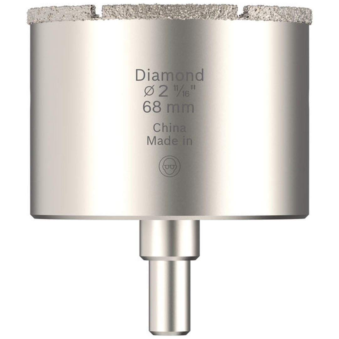 Bosch Lochsäge mit Aufsteckhalter Tiles, 68 x 40 mm