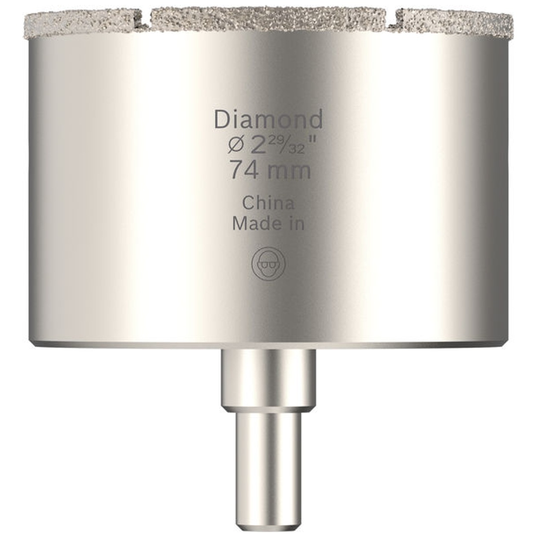 Bosch Lochsäge mit Aufsteckhalter Tiles, 74 x 40 mm