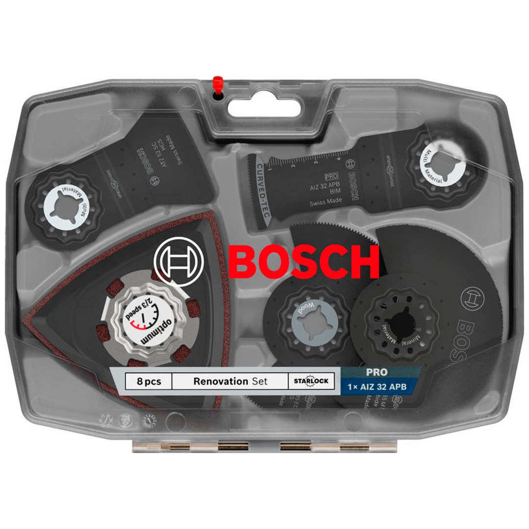Bosch Renovierungs-Set, Multitool-Sägeblätter, 8-tlg.