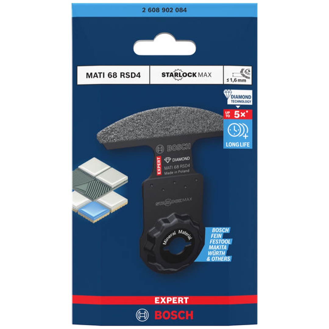 Bosch EXPERT Segmentsägeblatt MATI 68 RSD4 Corner Blade, 68 x 10 mm