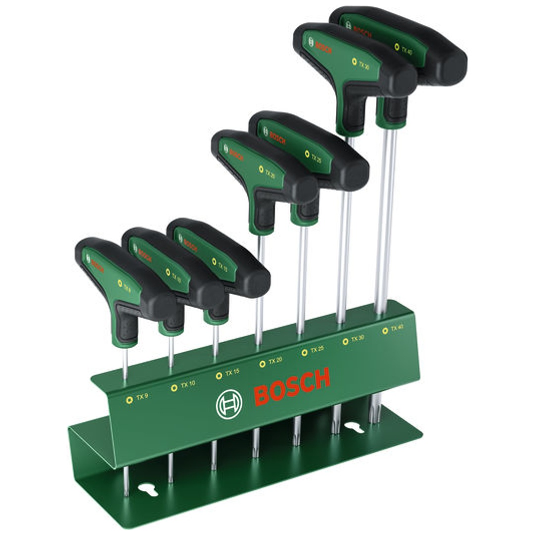 Bosch TX-Schraubendreher-Set mit T-Griff 7-tlg.