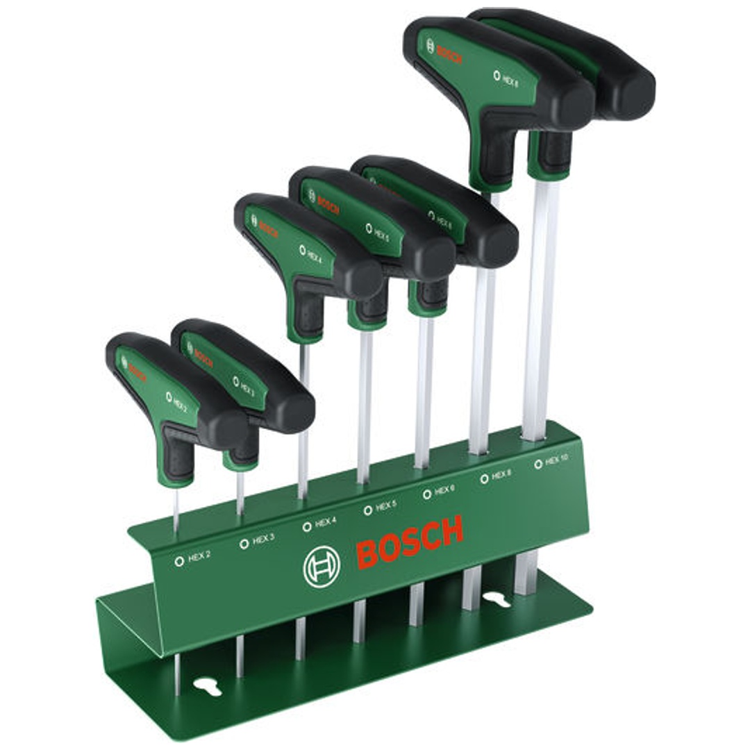 Bosch Sechskantschraubendreher-Set mit T-Griff 7-tlg.