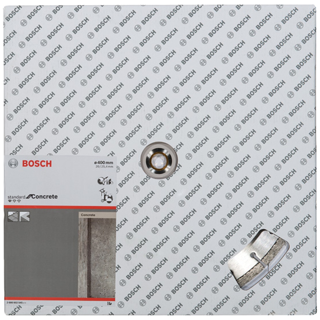 Bosch Diamanttrennscheibe Standard for Concrete, 400 x 20,00/25,40 x 3,2 x 10 mm