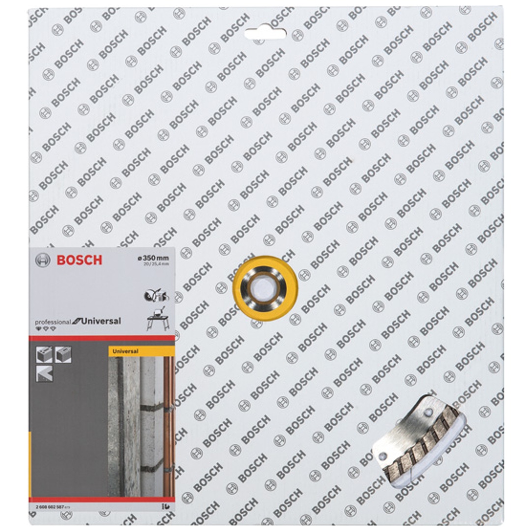 Bosch Diamanttrennscheibe Standard for Universal Turbo, 350 x 20,00/25,40 x 3 x 10
