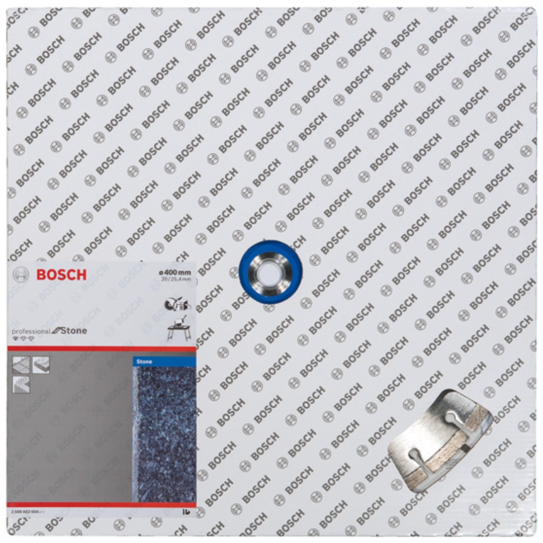 Bosch Diamanttrennscheibe Standard for Stone, 400 x 20,00/25,40 x 3,2 x 10 mm