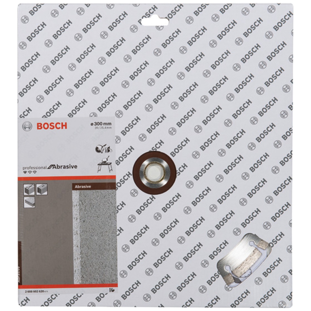 Bosch Diamanttrennscheibe Standard for Abrasive, 300 x 20,00/25,40 x 2,8 x 10 mm