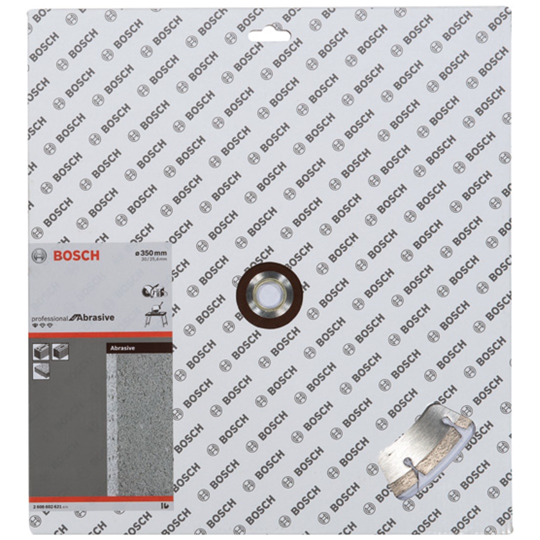 Bosch Diamanttrennscheibe Standard for Abrasive, 350 x 20,00/25,40 x 2,8 x 10 mm