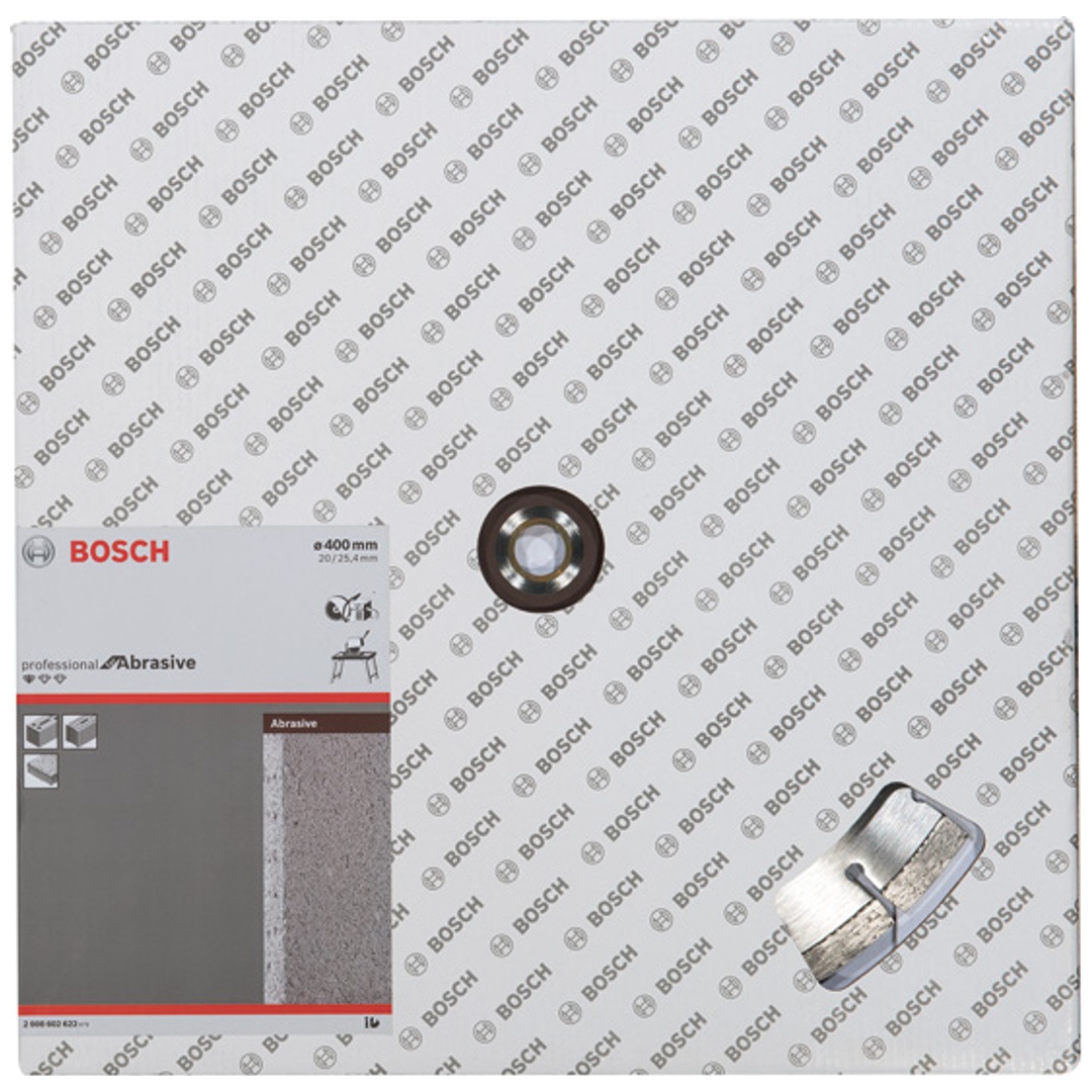 Bosch Diamanttrennscheibe Standard for Abrasive, 400 x 20,00/25,40 x 3,2 x 10 mm