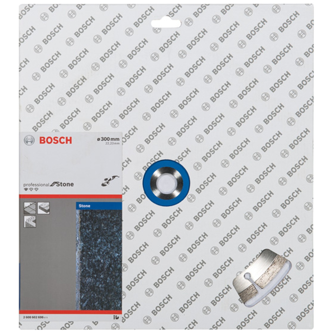 Bosch Diamanttrennscheibe Standard for Stone, 300 x 22,23 x 3,1 x 10 mm
