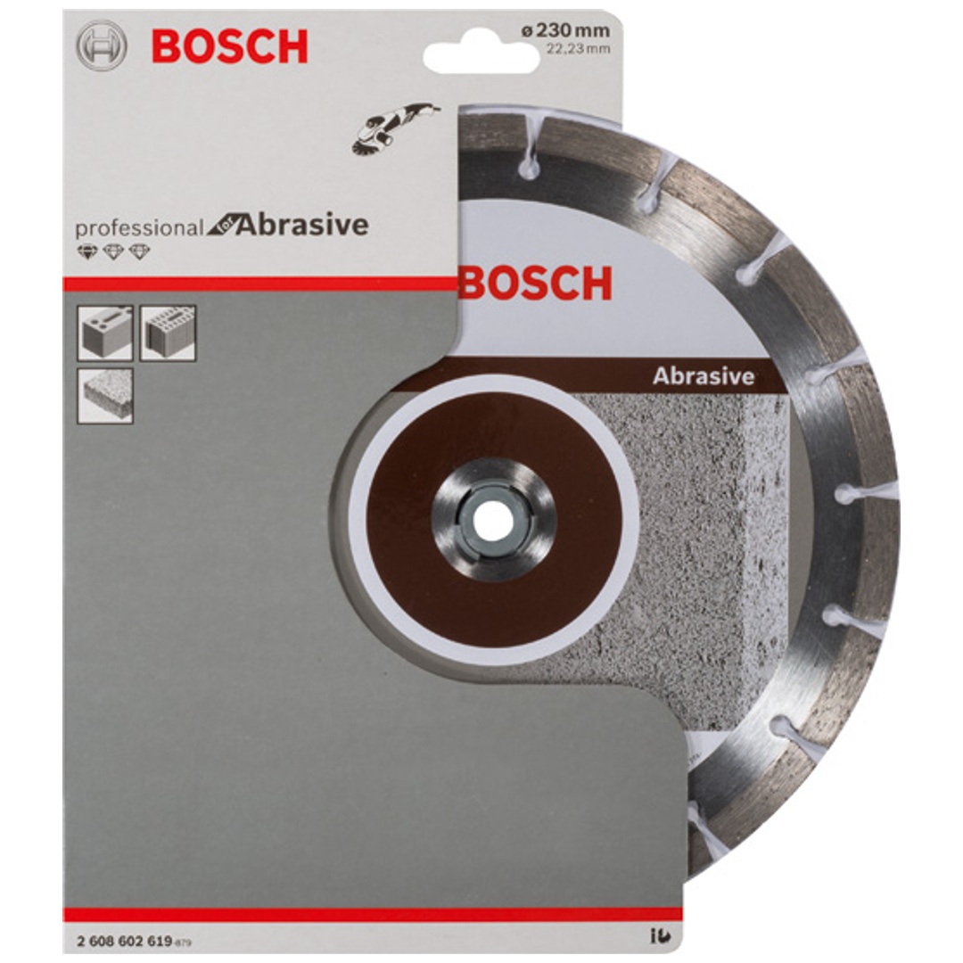 Bosch Diamanttrennscheibe Standard for Abrasive, 230 x 22,23 x 2,3 x 10 mm