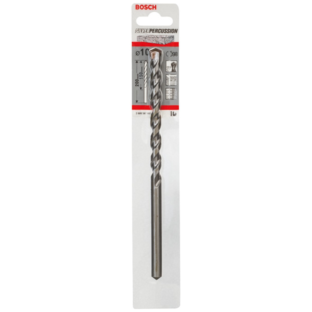 Bosch Betonbohrer CYL-3, Silver Percussion, 10 x 150 x 200 mm, Ø 9 mm, 1er-Pack