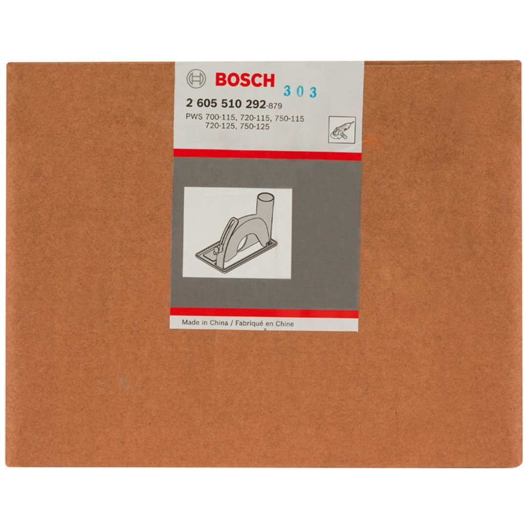 Bosch Führungsschlitten mit Absaugstutzen zum Trennen, werkzeuglos, 115 / 125 mm, PWS
