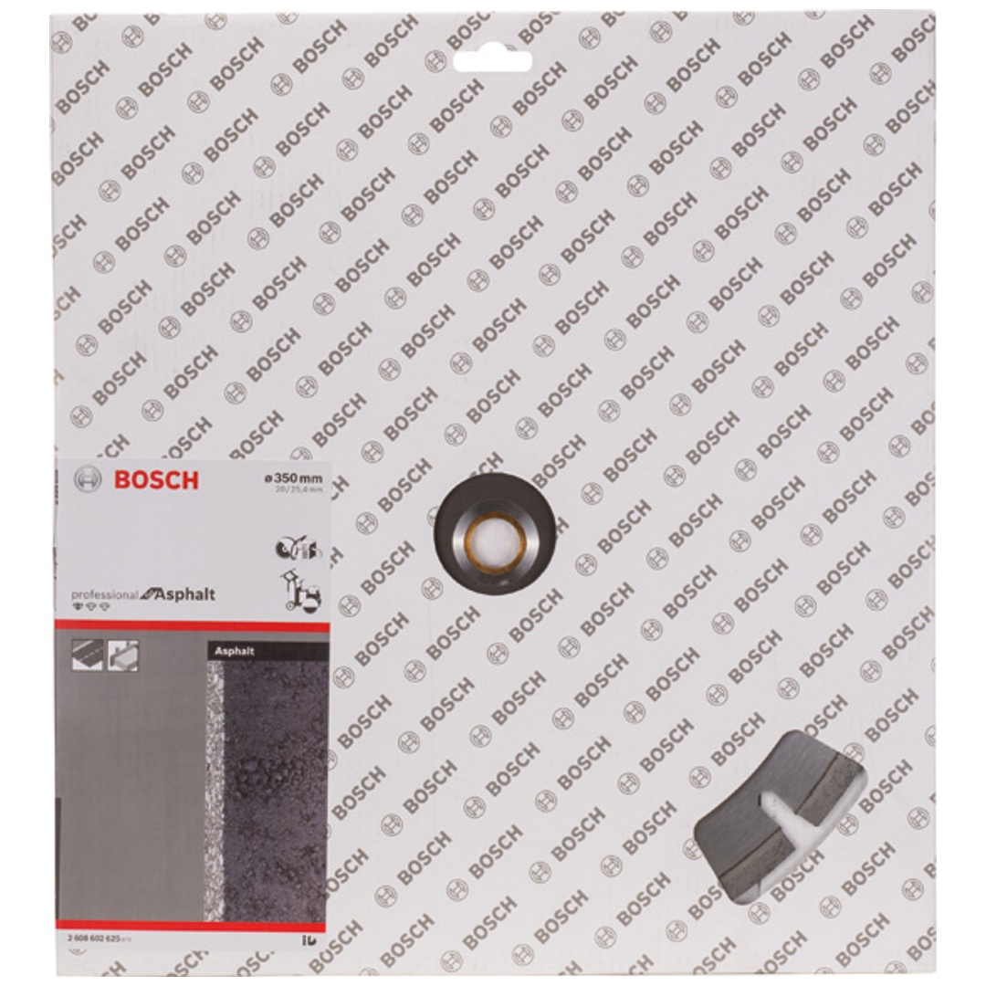 Bosch Diamanttrennscheibe Standard for Asphalt, 350 x 20,00/25,40 x 3,2 x 8 mm