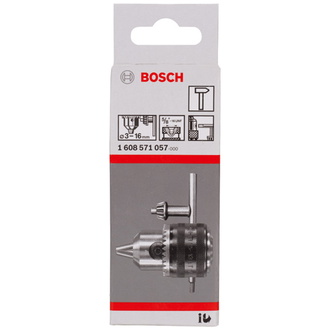 Bosch Zahnkranzbohrfutter bis 16 mm, 3 bis 16 mm, 5/8" - 16, Spannkraftsicherung