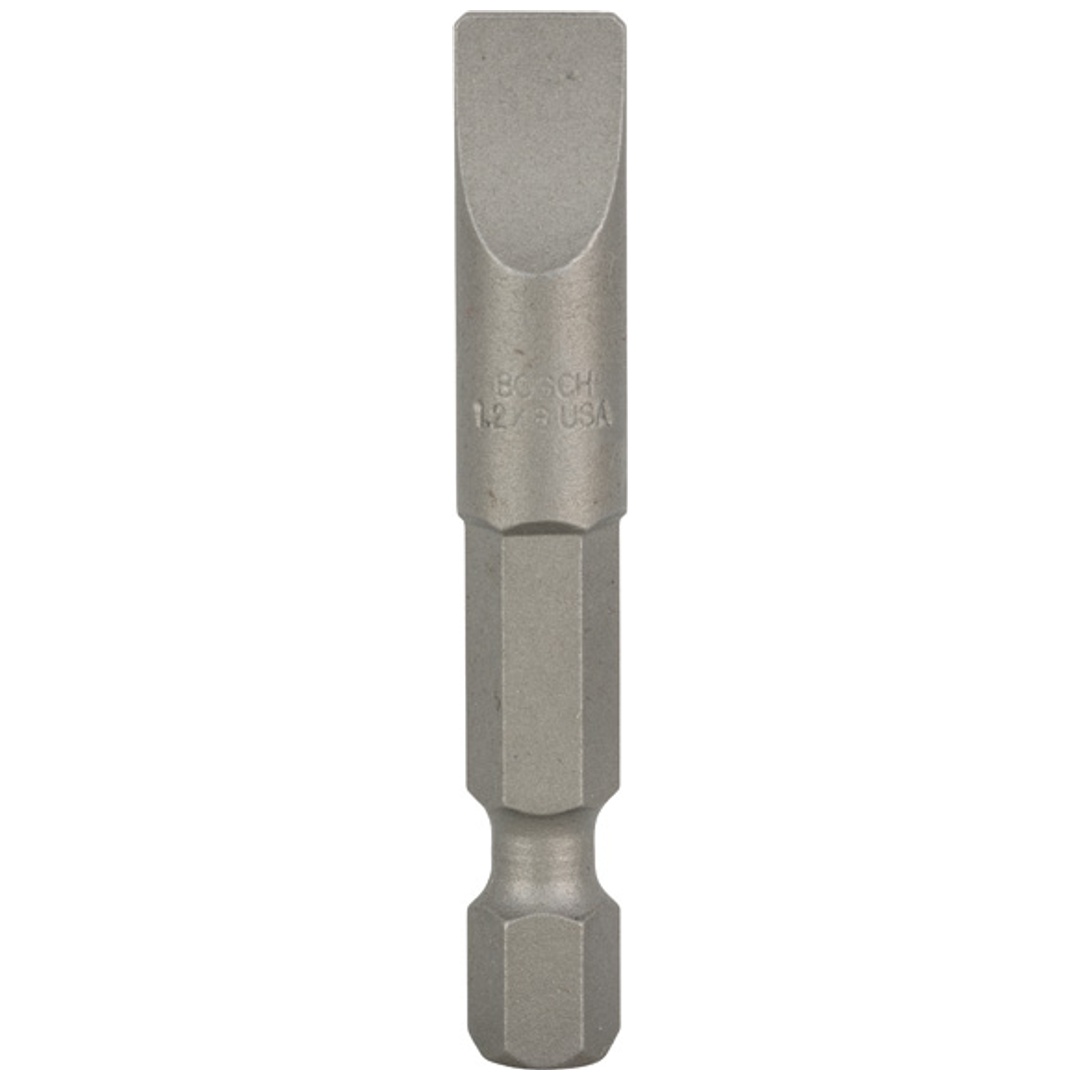 Bosch Schrauberbit Extra-Hart, S 1,2 x 8,0, 49 mm, 3er-Pack