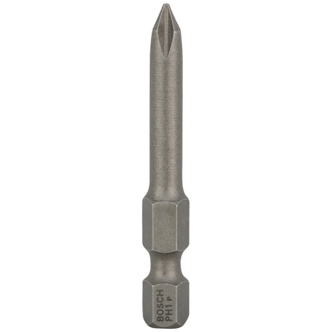 Bosch Schrauberbit Extra-Hart, PH 1, 49 mm, 3er-Pack