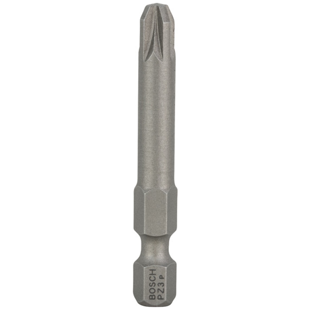 Bosch Schrauberbit Extra-Hart, PZ 3, 49 mm, 3er-Pack