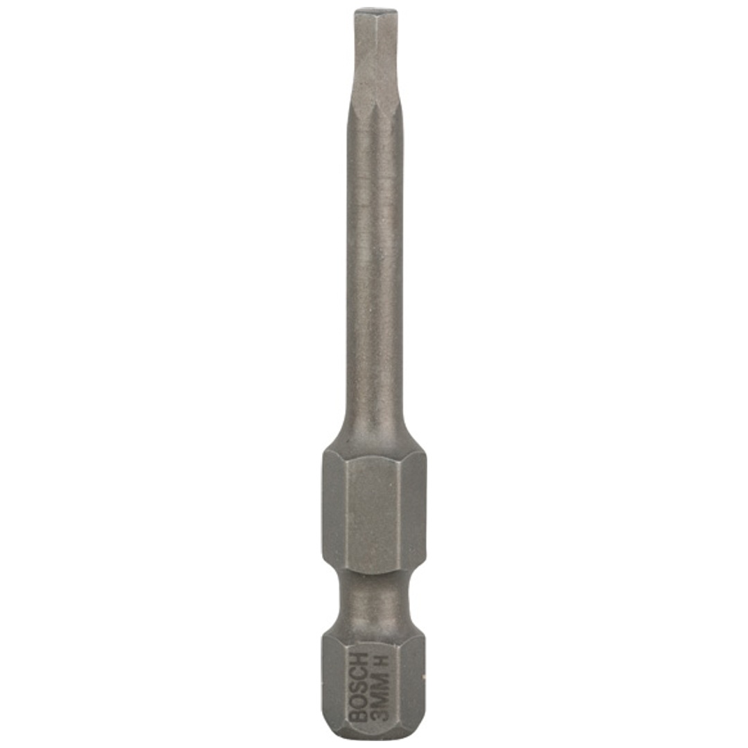 Bosch Schrauberbit Extra-Hart, HEX 3, 49 mm, 3er-Pack