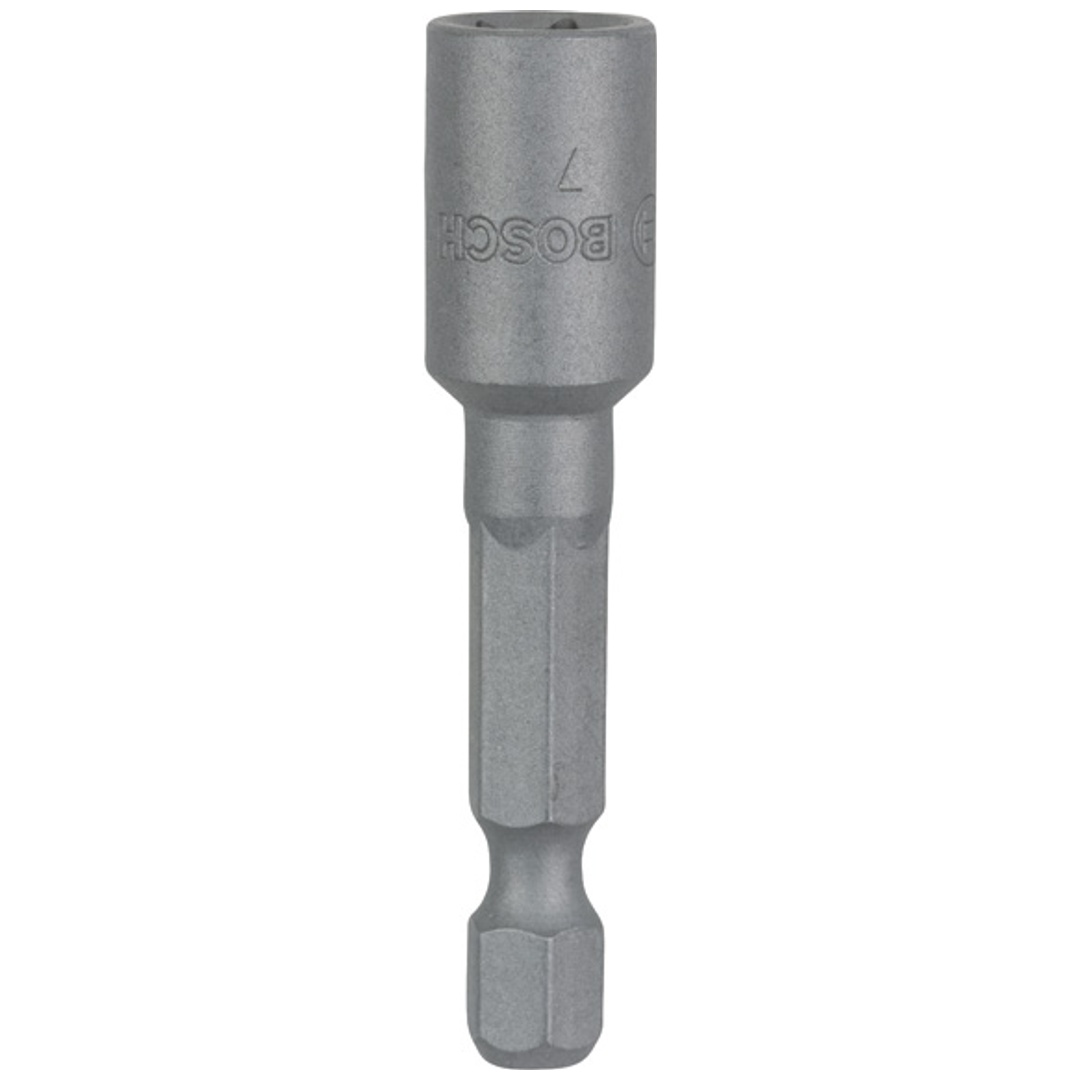 Bosch Steckschlüssel, 50 x 7 mm, M 4, mit Magnet, für Bohrmaschinen
