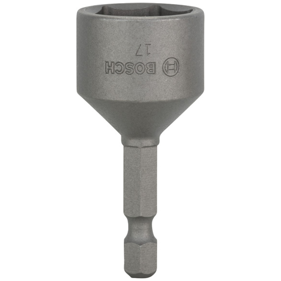 Bosch Steckschlüssel, 50 x 17 mm, M 10, mit Magnet, für Bohrmaschinen