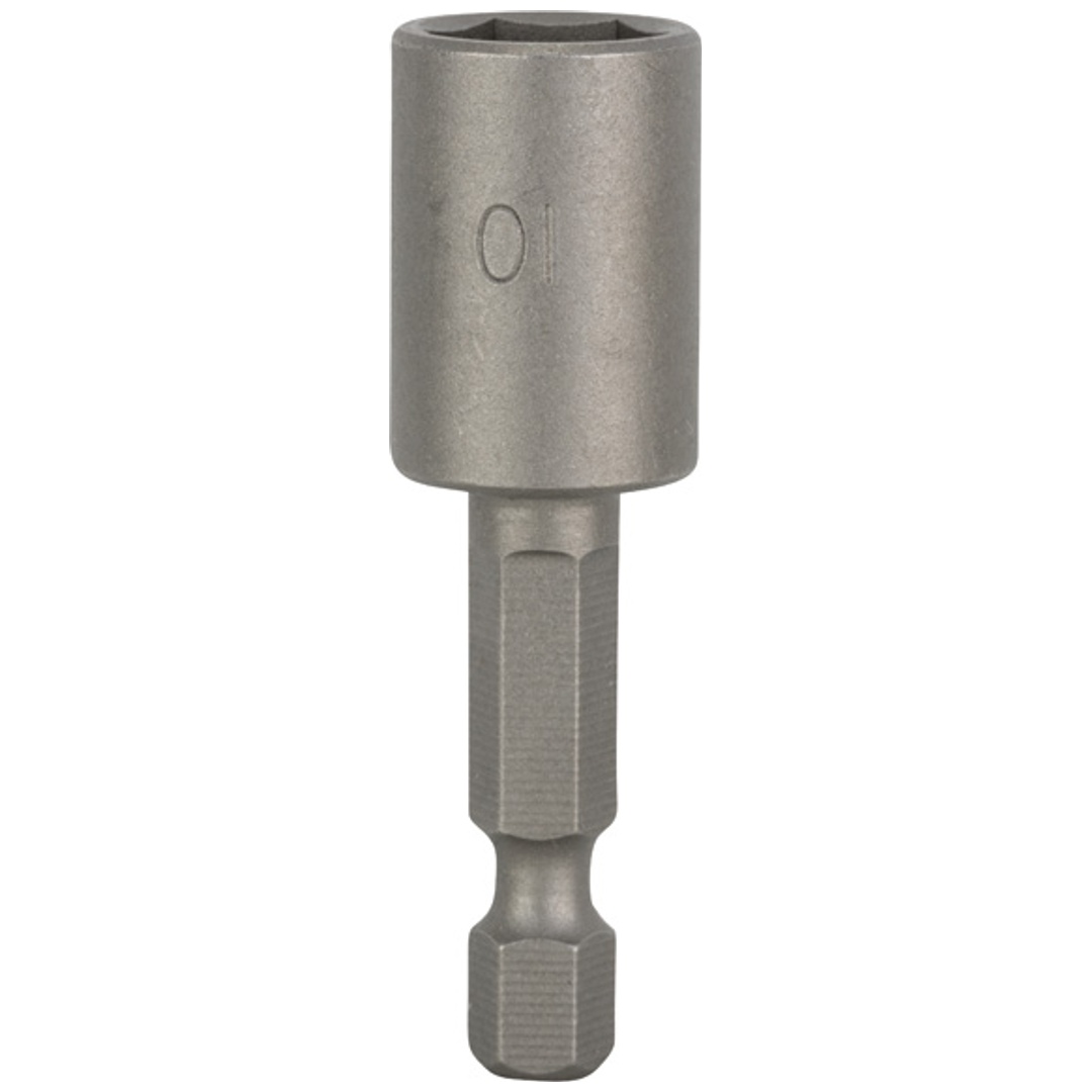 Bosch Steckschlüssel, 50 x 10 mm, M 6, mit Magnet, für Bohrmaschinen