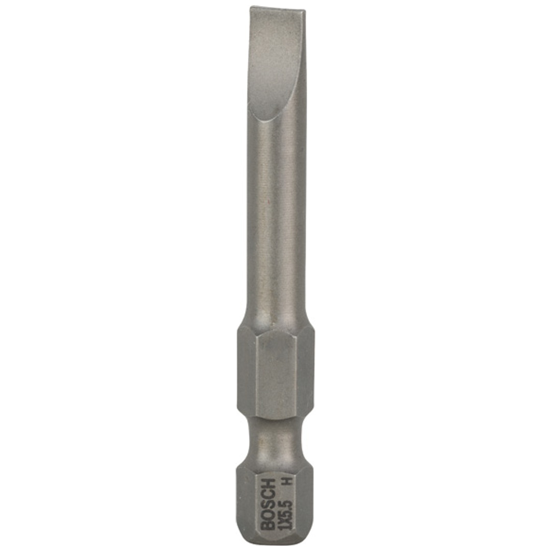 Bosch Schrauberbit Extra-Hart, S 1,0 x 5,5, 49 mm, 3er-Pack