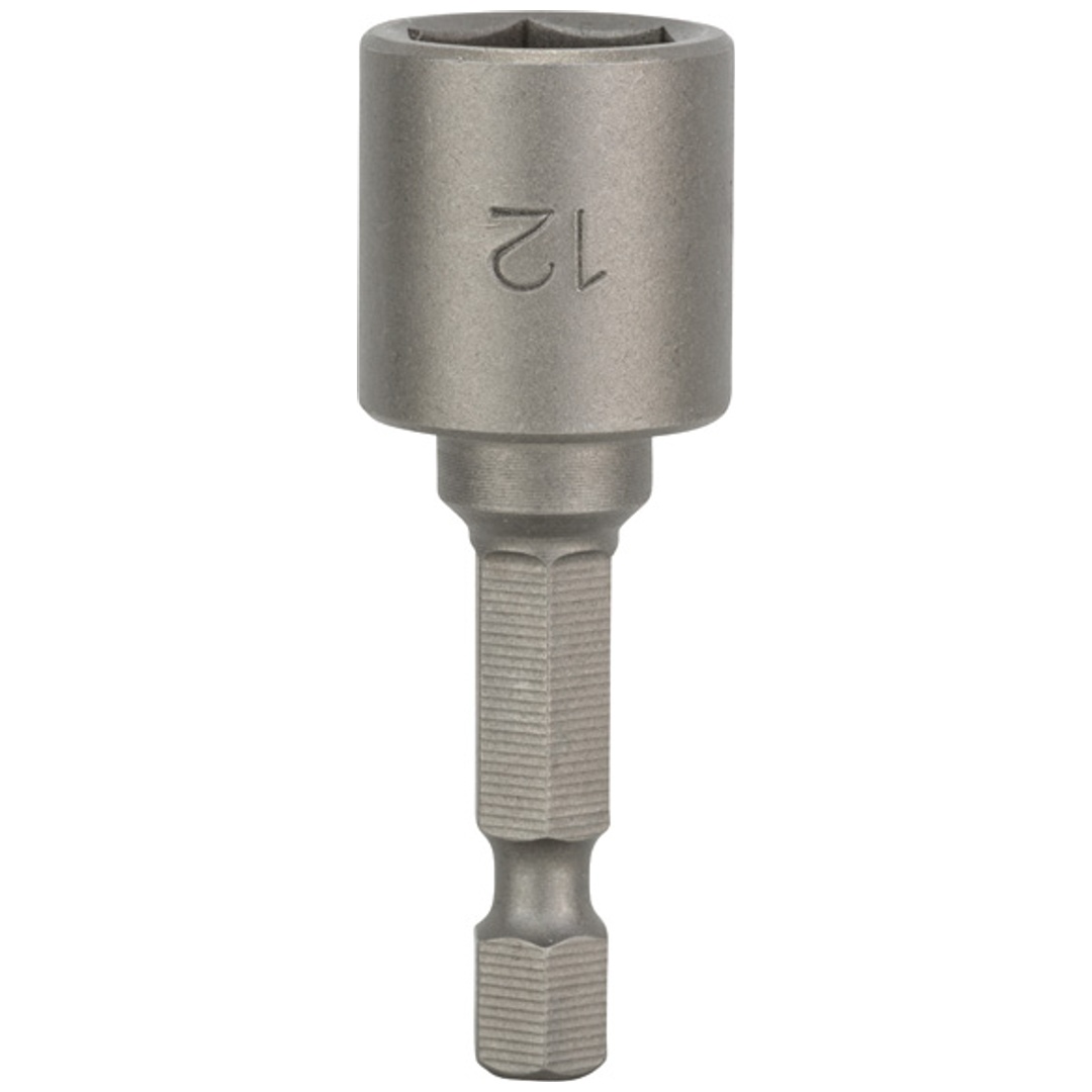Bosch Steckschlüssel, 50 x 12 mm, M 7, mit Magnet, für Bohrmaschinen