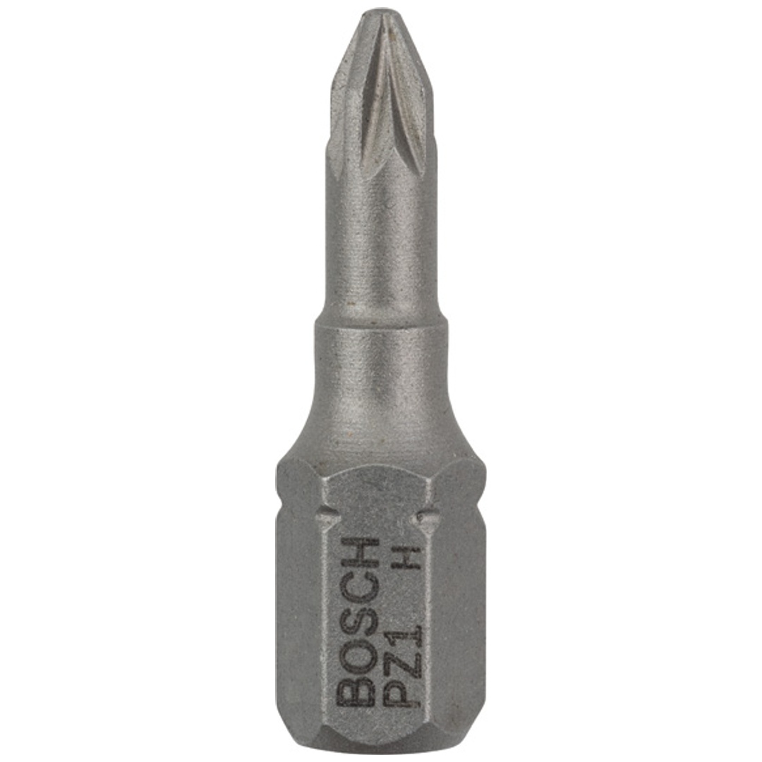 Bosch Schrauberbit Extra-Hart, PZ 1, 25 mm, 25er-Pack